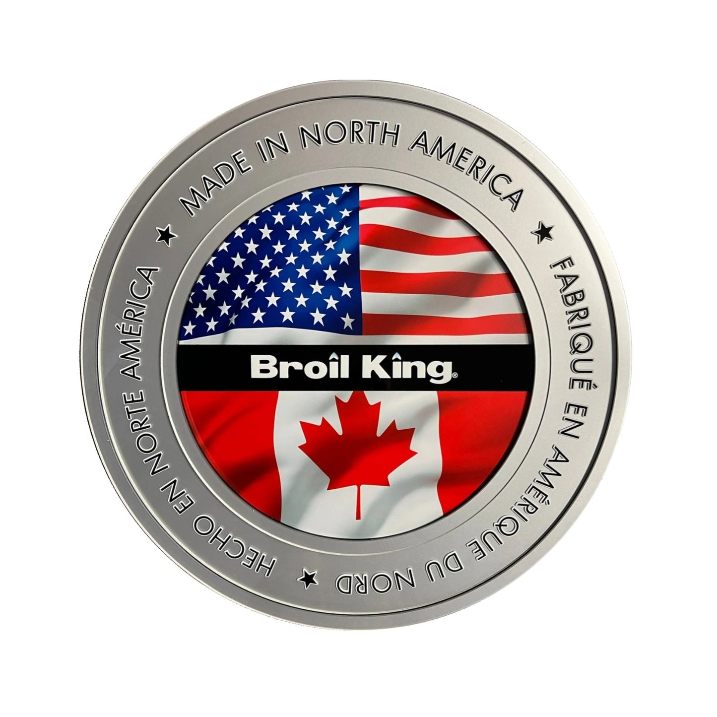Väggsköld "Made in North America"