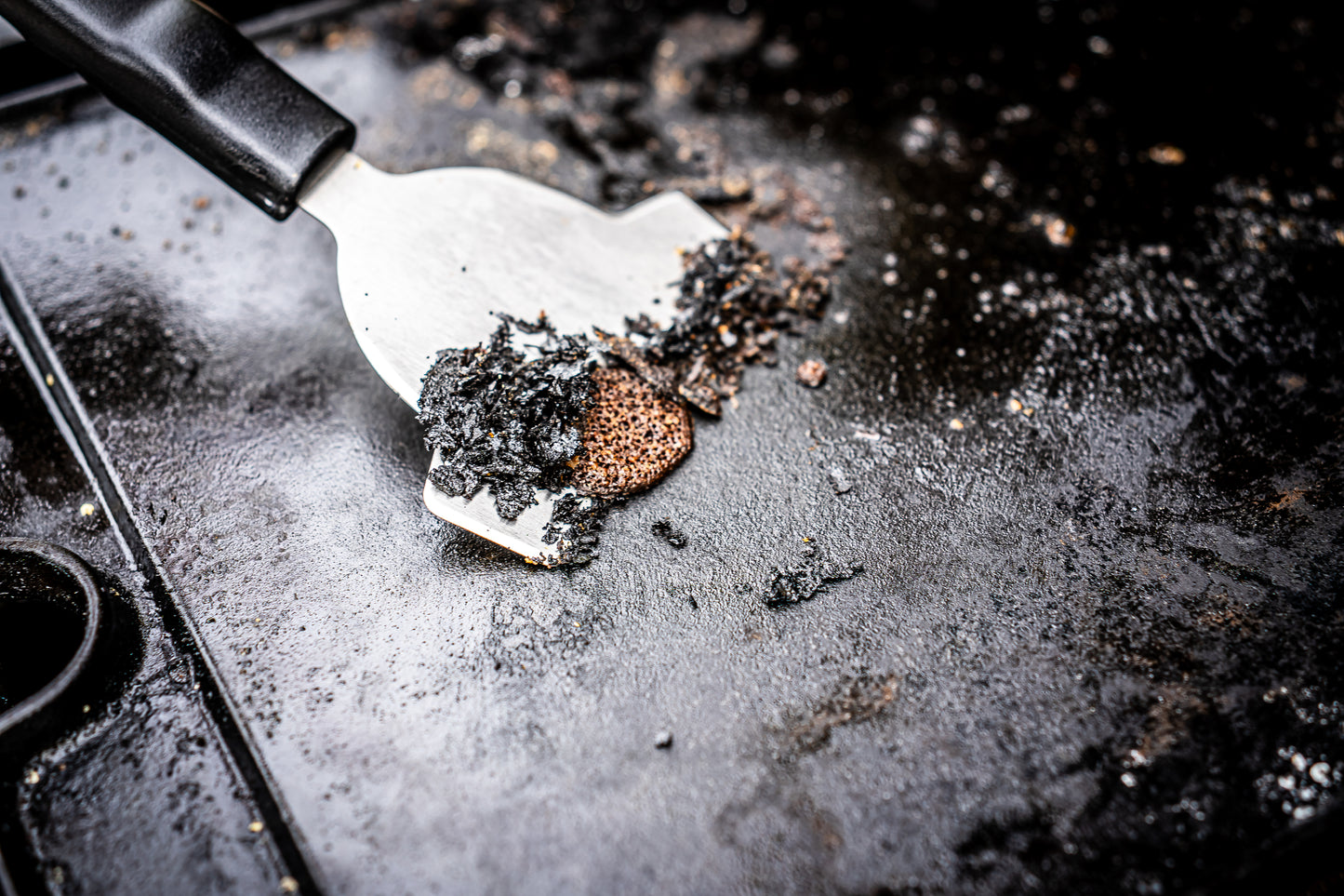 Skrapa till stekplatta