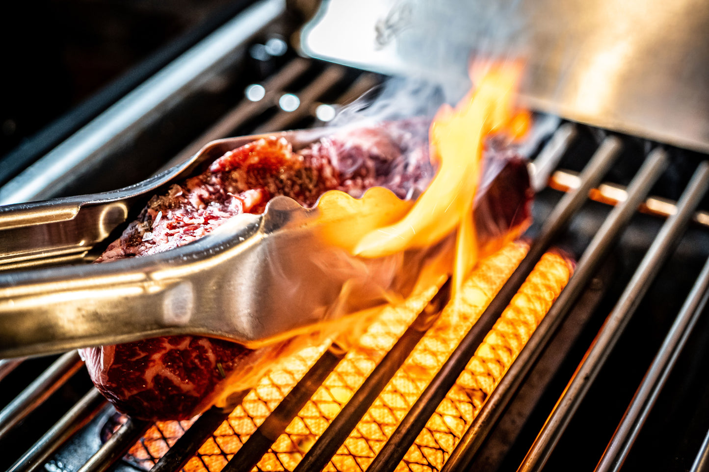 Infraröd sidobrännare för gasolgrill