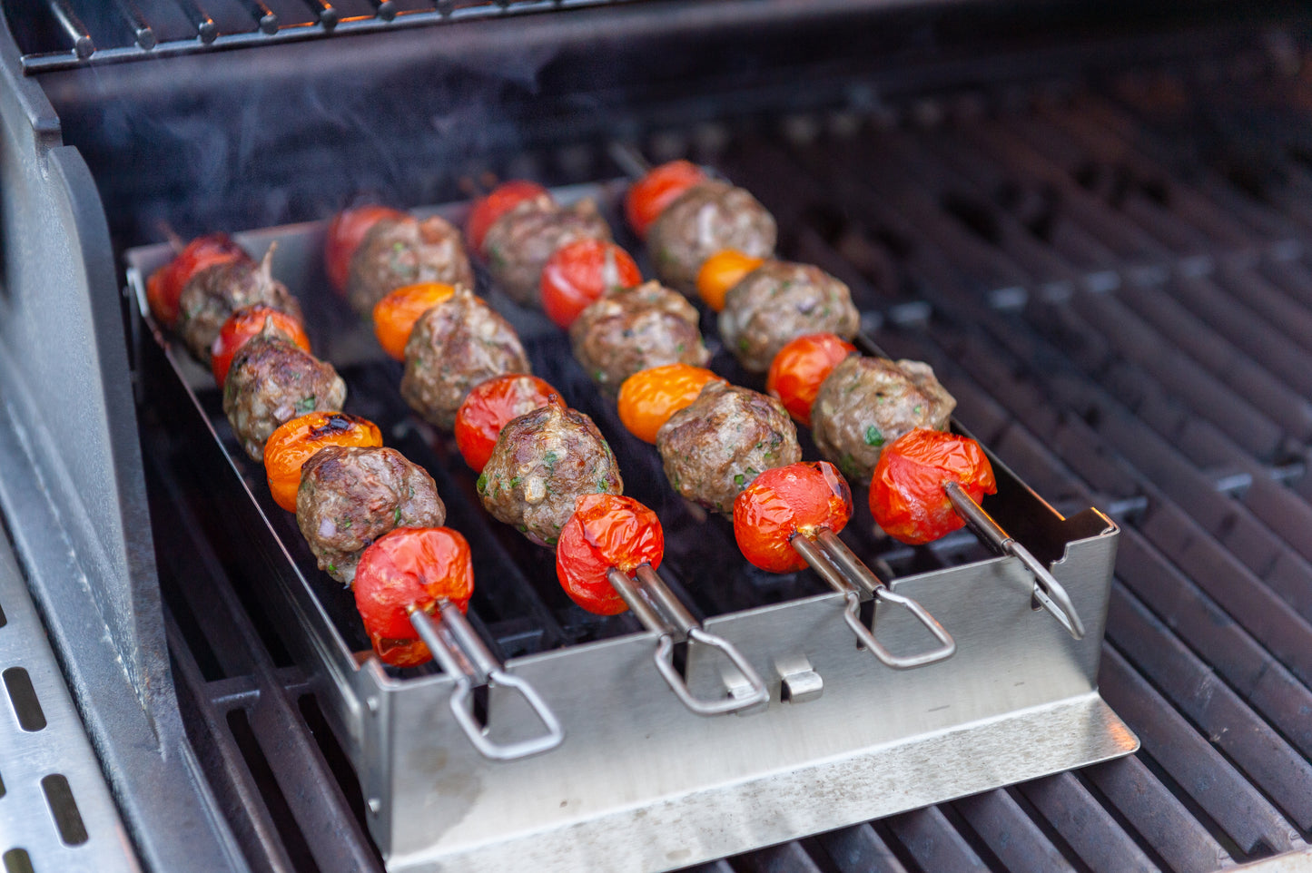 Grillspetthållare smal