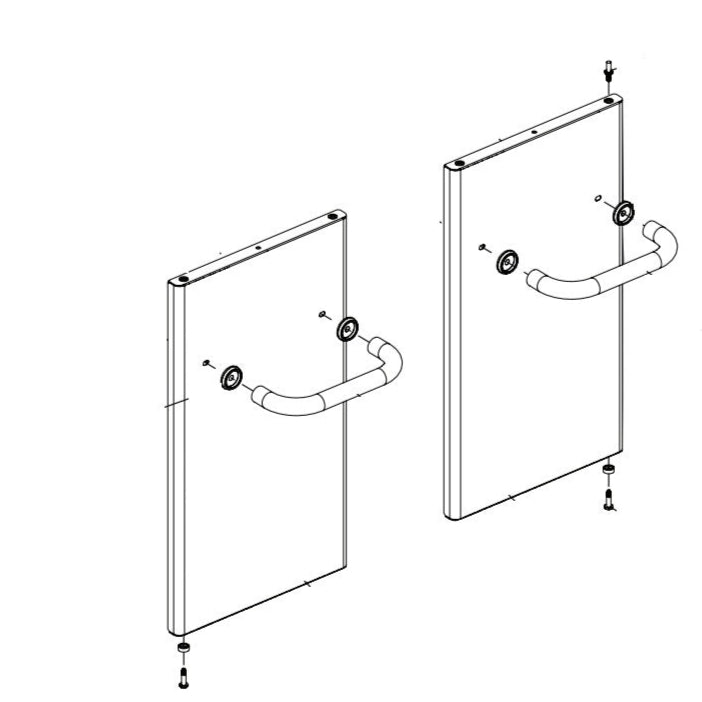 Set med dörrar för Crown™ 400 serien