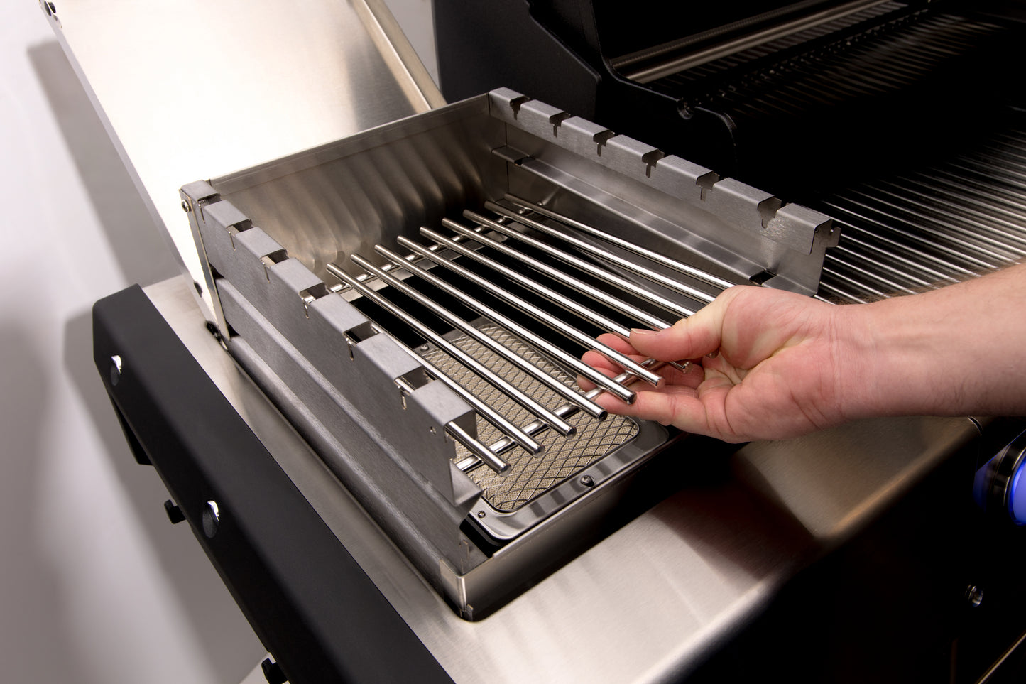 Vindskydd för IR-brännare