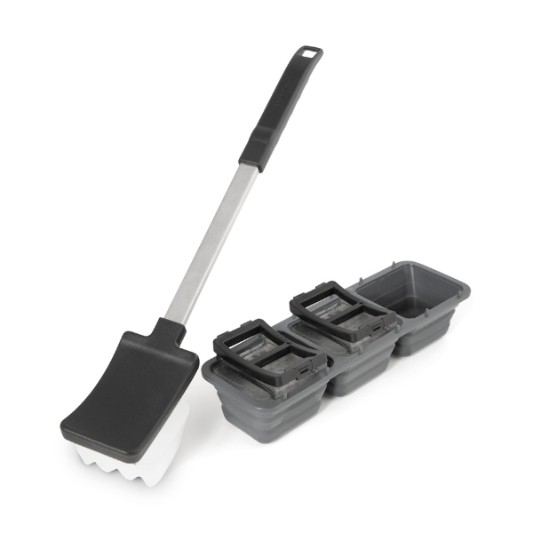 Grillborste för isblock