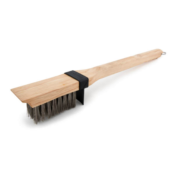 Grillborste XL, träskaft