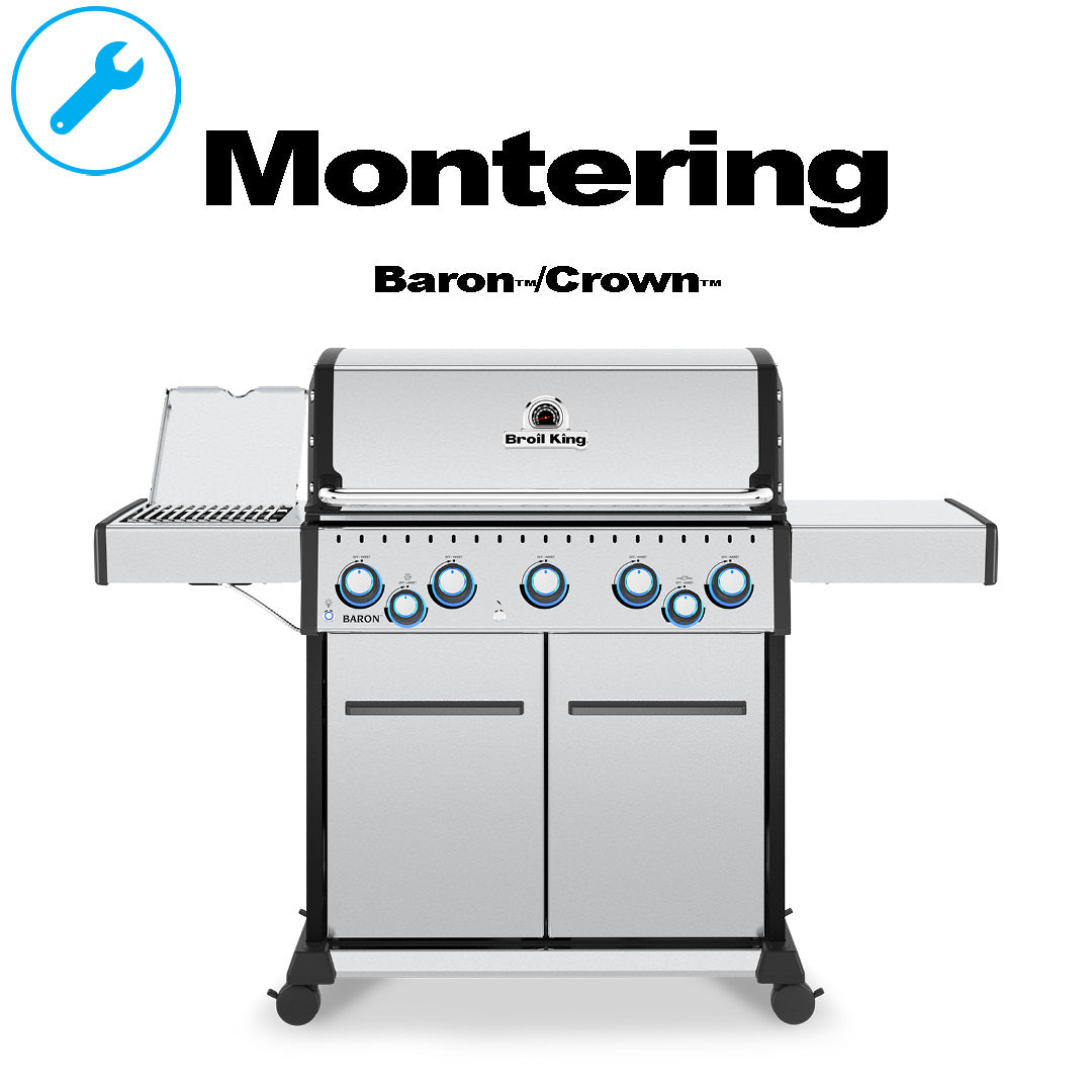 Montering av Baron™/Crown™-grill