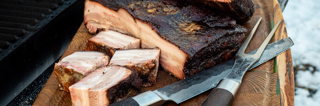 Tjocka revben med smak av jul