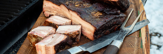 Tjocka revben med smak av jul