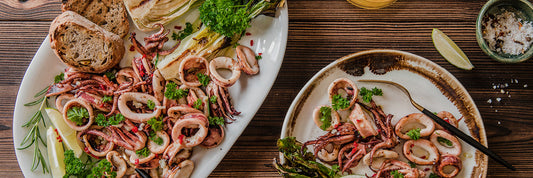 Grillade calamares