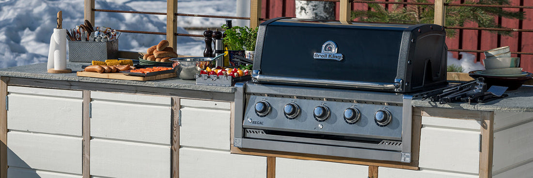 Skapa ditt dröm-utekök med Broil Kings inbyggnadsgrillar