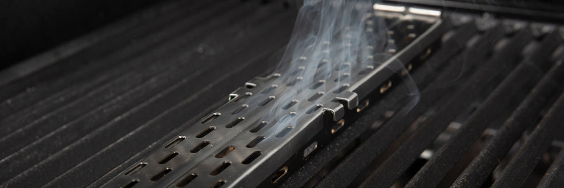 Grillteknik | Att röka på gasolgrillen med röklåda