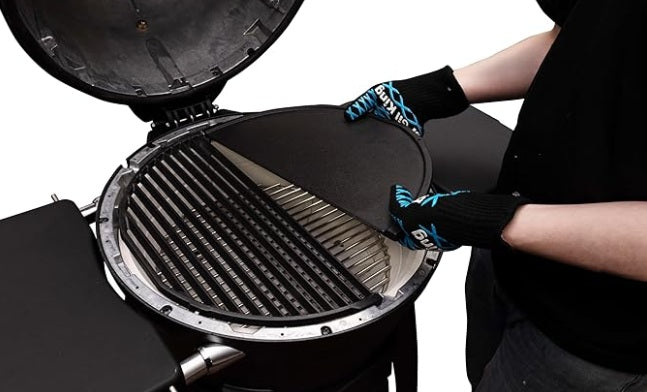 Stekplatta för KEG Kamado (halvmåne)