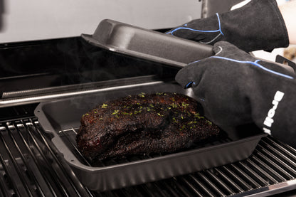 Grillhandskar läder
