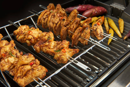 Multihållare med grillspett