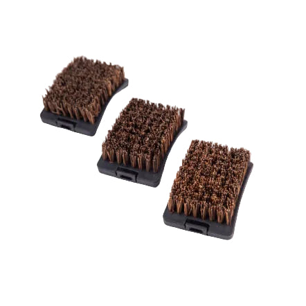 Borsthuvuden 3-pack med palmyra borst