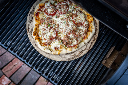 Grill- och pizzasten