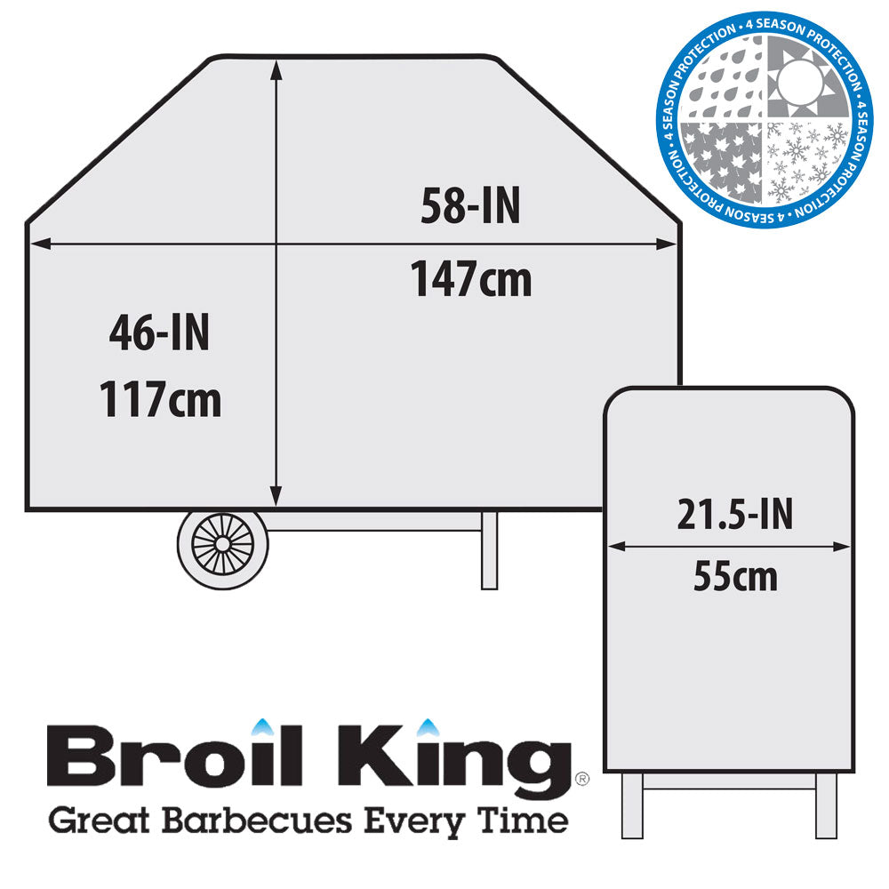 Select överdrag Crown™ & Baron™ 4 brännare