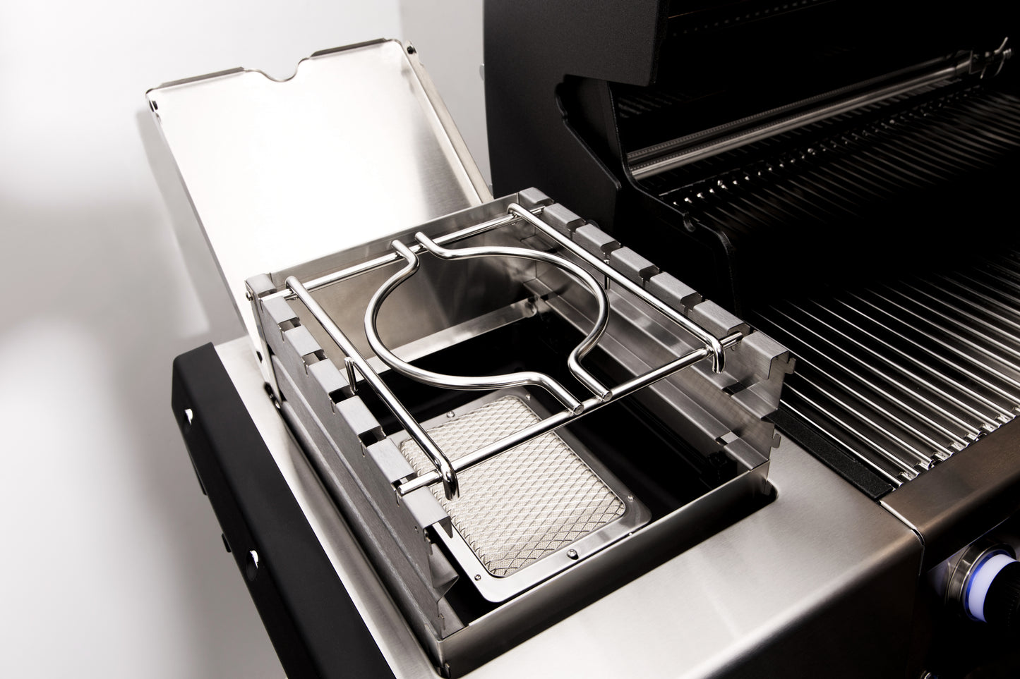 Vindskydd för IR-brännare