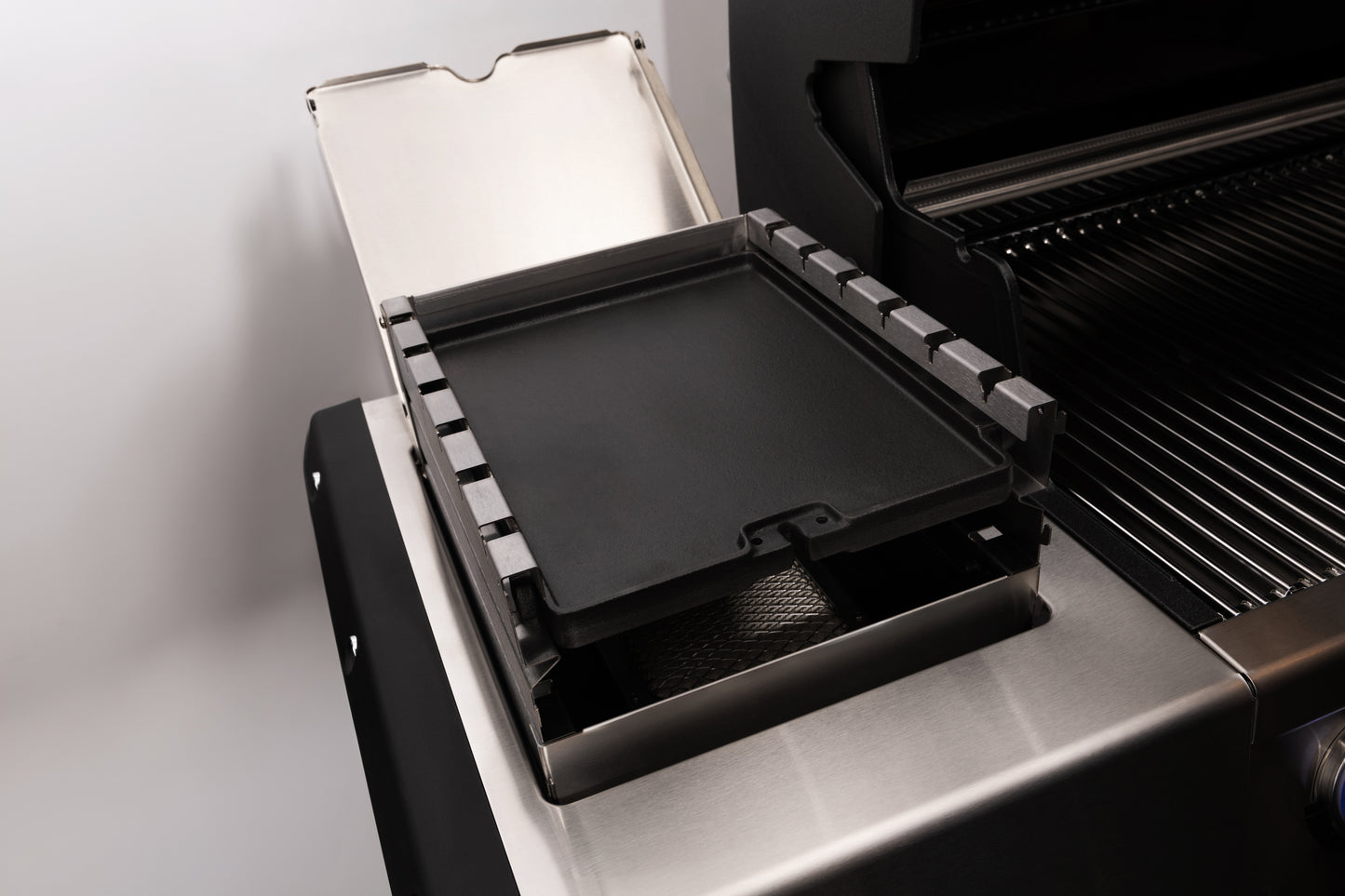 Vindskydd för IR-brännare