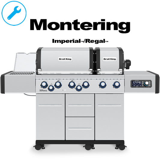 Montering av Imperial™/Regal™-grill