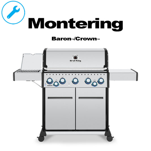 Montering av Baron™/Crown™-grill